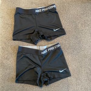 Nike Pro Combat shorts - 2 pairs